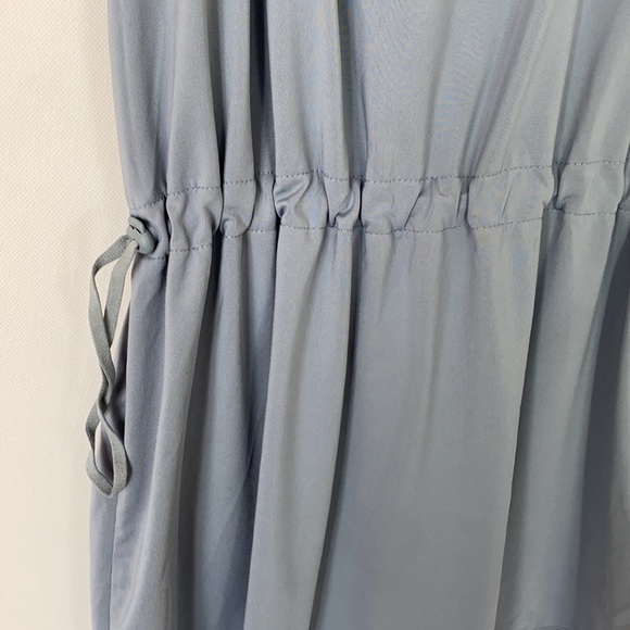 Gap Fit gray and orange cinched waist athletic dress - Picture 3 of 8